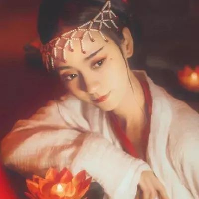 唯美的古风女生头像