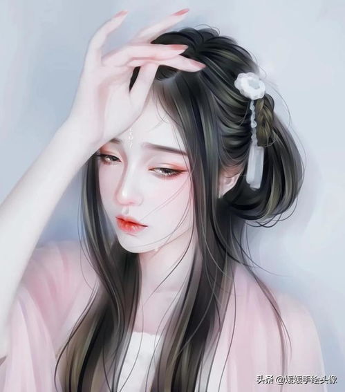 换个新头像吧,2022气质女生漫画头像,换上让你看着更精致美丽