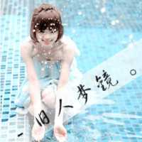 唯美美少女带字头像