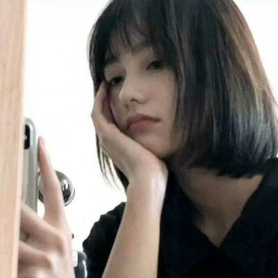 侧面头像女生唯美漂亮女生侧身头像高清图片