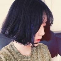 微信手绘头像女短发短发