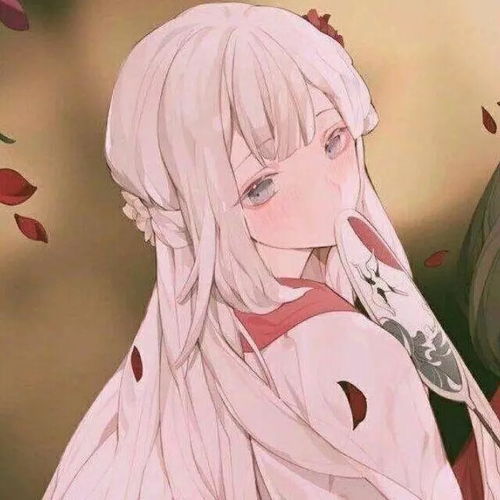 二次元女生头像愿你被宠成公主,所有付出不被辜负