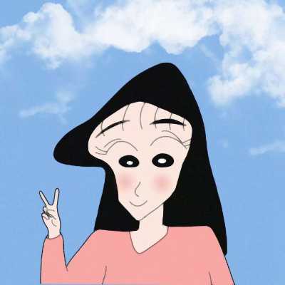 两张一对动漫蜡笔小新爱人头像