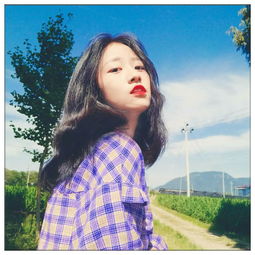 ins元气少女闺蜜头像