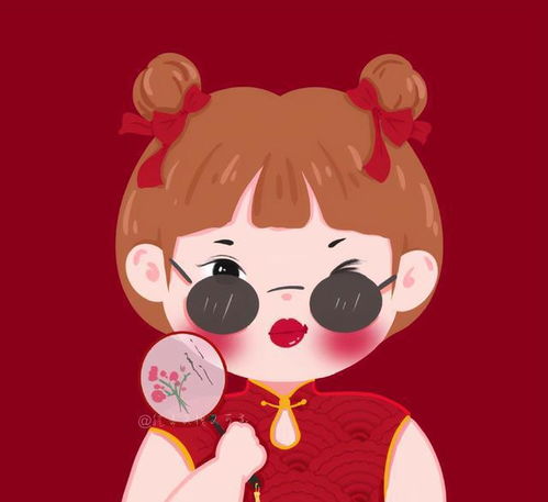 qq头像女生带墨镜霸气不爱