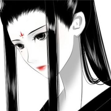 黑发头像女头女生