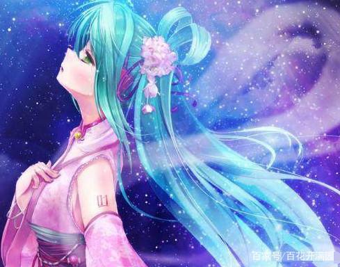 十二星座化身自然界公主,水瓶座是星辰公主,射手座真的好美