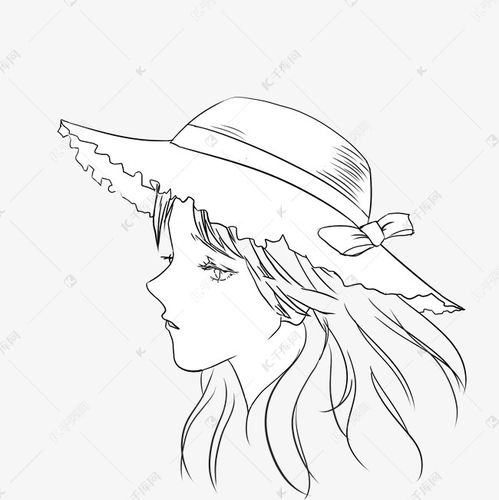 侧颜女生素材图片免费下载千库网