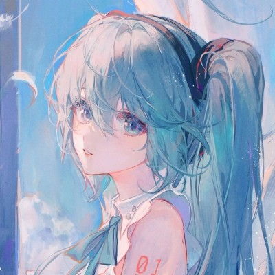 动画女生头像卡通女生头像