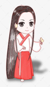 古风q版美女人物插画免费下载素材图片免费下载高清psd千库网图片编号11056069