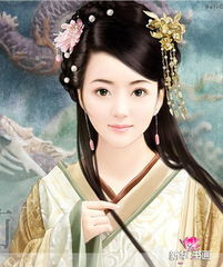 有没有古代女子或男子的图片不要真人的,和好听的名字急