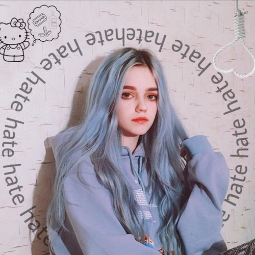 绝美欧美女头ghostbaby,每当想染发时总会想起这个俄罗斯女孩