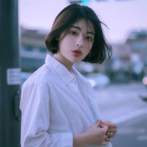 女头像ins高级质感港风短发头像