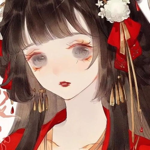 仙气古风动漫头像女公主的梦境,藏着星星湖泊一片森林