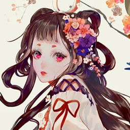 唯美仙侠古风动漫美女插画,惊艳了时光