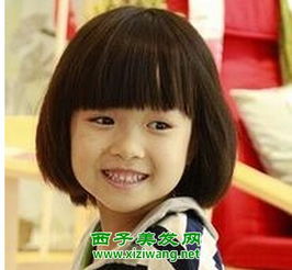 小女孩波波头怎么剪五款妈妈更爱小女生波波头造型图