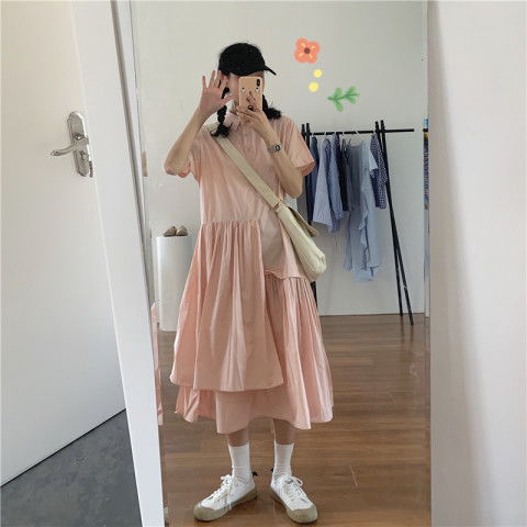 别心动a字裙啦最近火了一种连衣裙,少女系暗黑风超好看