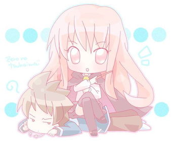 银发少女的图