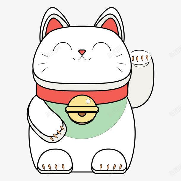 卡通招财猫免费下载页面网页平面电商创意素材招财素材