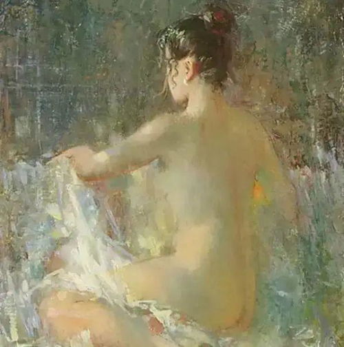 人体艺术油画精选,2位俄罗斯画家各18幅,共36幅,请欣赏