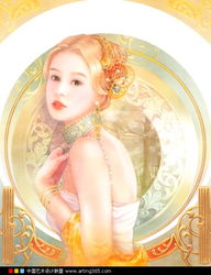 芳香四溢的彩绘美女插画图集3