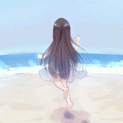小清新手绘女生头像我的口袋里有糖遇见喜欢的人就给