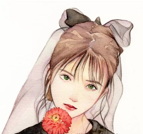 你一定会喜欢的手绘女生头像