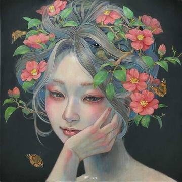 邪魅女生头像迷倒