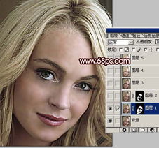 photoshop皮肤美白磨皮教程