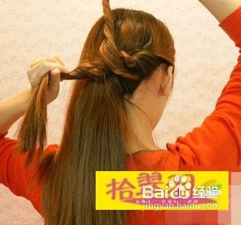 打造气质美女学习简单而时尚的编发盘发步骤