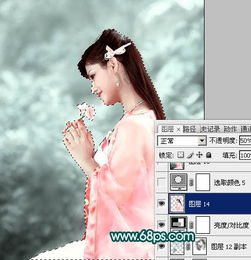 photoshop调出古韵色彩的人物摄影照片教程