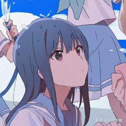 女生头像动漫甜酷背影