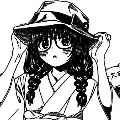 精选黑白动漫女头