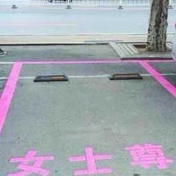 对于女性专用停车位,到底是尊重还是侮辱你怎么看