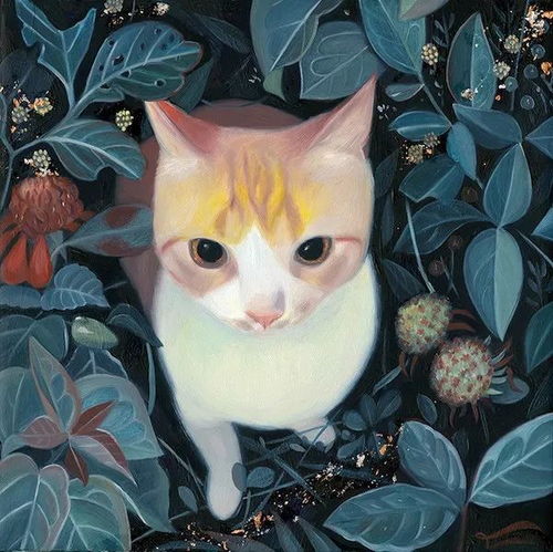我被这组女子插画圈粉了