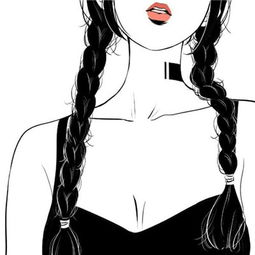 唯美复古素描女生头像高清图成年以后或许连爱都是奢侈