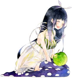 黒雪p站二次元插画少女头像