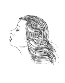 手绘素描美女人物头像图片素材其他格式下载美女大全人物形象