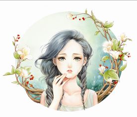 精美二次元插画系我们在一起好不好
