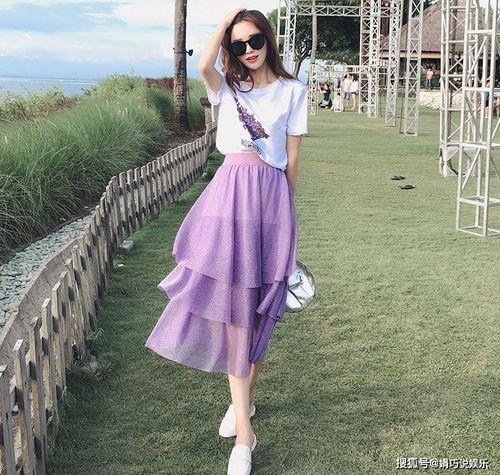 蛋糕裙,比套装显清新,美得高雅有女人味