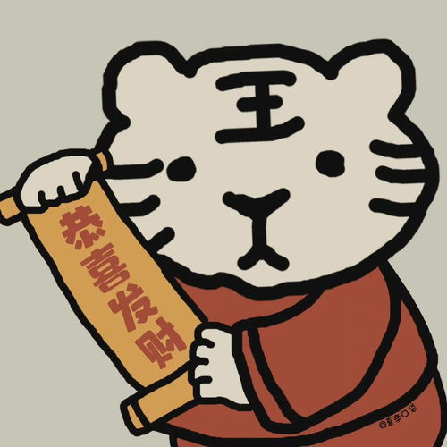 一组新年头像,请签收