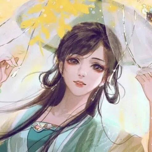古风女头仙气飘飘意境唯美