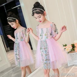 小时候做梦都想穿的童装裙子,自己做不了公主,只能让去女儿实现