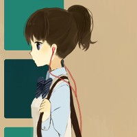 qq头像女生冷酷伤感动漫