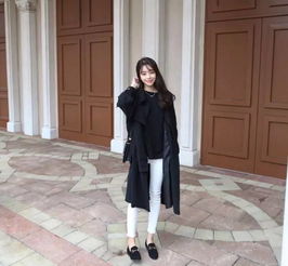斯文女生的简洁气质春季look