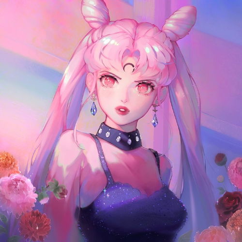 插画分享梦幻唯美画风,笔下少女自带仙气