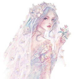 2018唯美鲜花漂亮女生头像手绘只要不想你人生就还有救