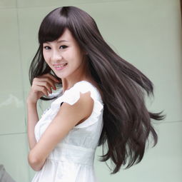 清纯温婉的长直发发型图片窈窕淑女,君子好逑