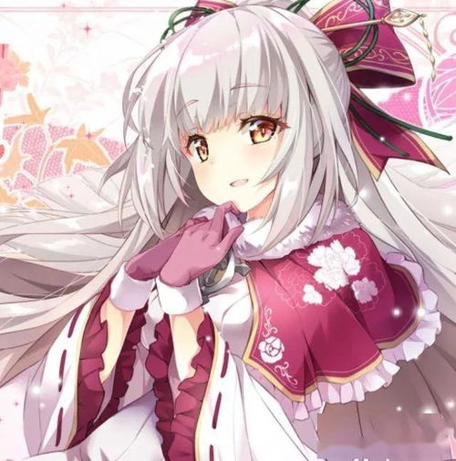 二次元动漫美图欣赏身穿和服,明艳动人的女生,真好看