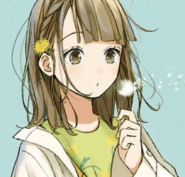 空年动漫女生头像我愿坐听风雨,除去颠沛流离,余生欢喜